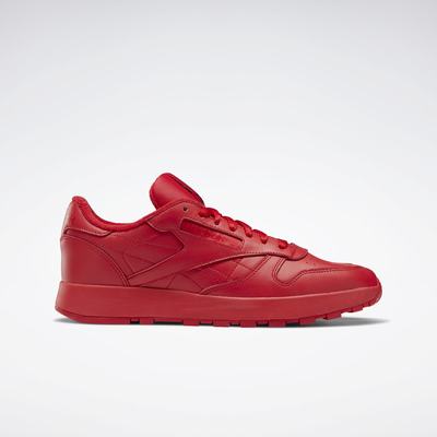 Reebok Men's Maison Margiela Classic Leather Tabi Shoes Red,US-46150